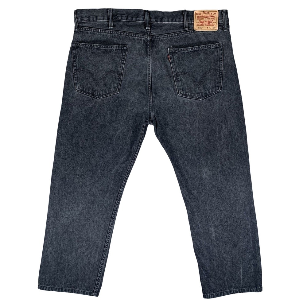 Vintage Levis Jeans 505 Black Jeans Red Tab Men's Size 40x30